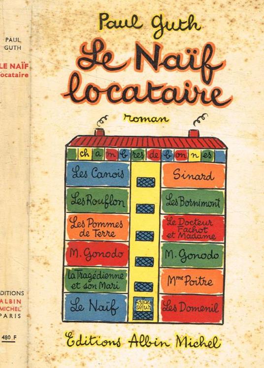 Le naif locataire - Paul Guth - copertina
