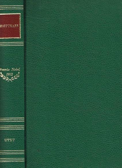 Prosa. Teatro - Gerhart Hauptmann - copertina