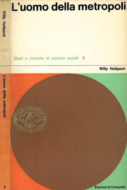 L' uomo della metropoli - Willy Hellpach - copertina