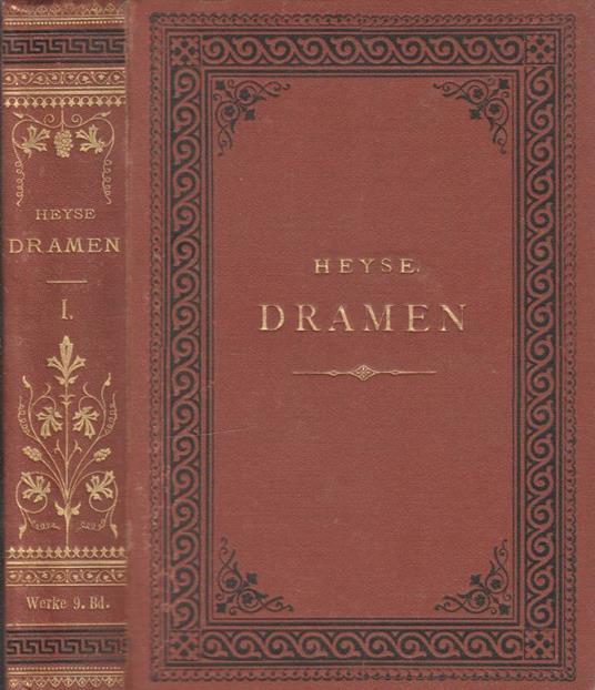 Dramen vol I - Paul Hense - copertina