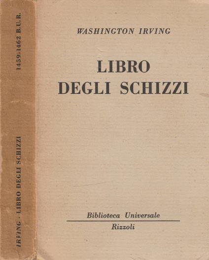 Libo degli schizzi - Washington Irving - copertina