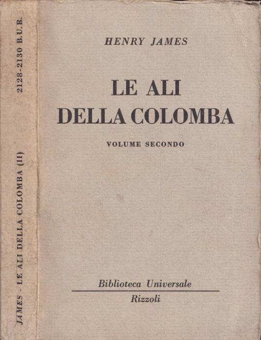 Le ali della Colombia, vol. II - Henry James - copertina