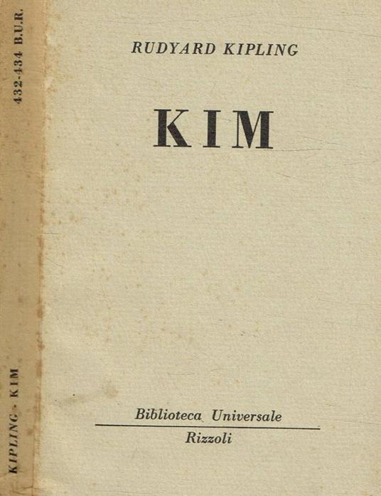 Kim - Rudyard Kipling - copertina