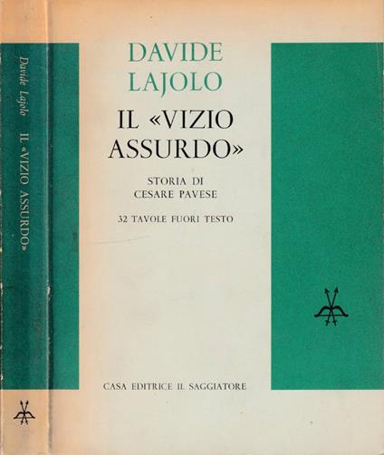 Il "vizio" assurdo - Davide Lajolo - copertina