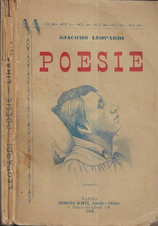 Poesie - Giacomo Leopardi - copertina