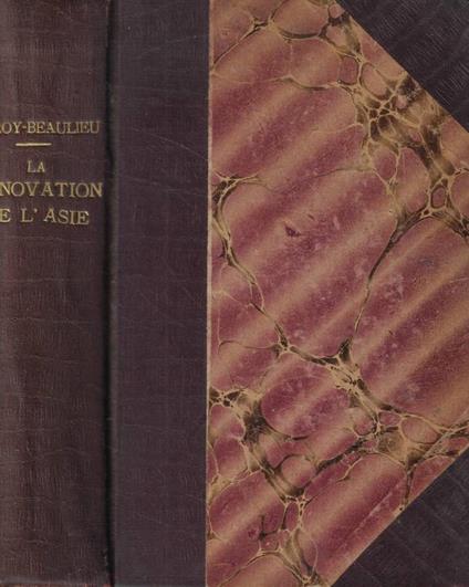 La Rénovation de l'Asie - Pierre Leroy-Beaulieu - copertina