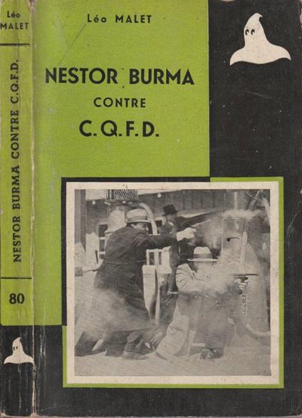 Nestor Burma contre C.Q.F.D - Leo Malet - copertina