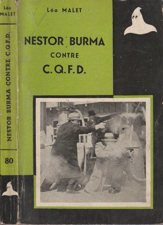 Nestor Burma contre C.Q.F.D - Leo Malet - copertina