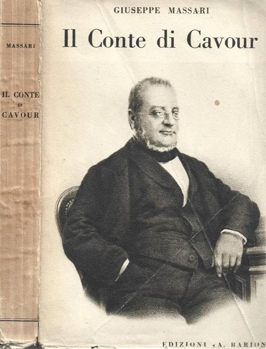 Il Conte di Cavour (Ricordi biografici) - Giuseppe Massari - copertina