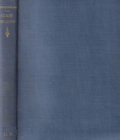 Clair de lune - Guy de Maupassant - copertina