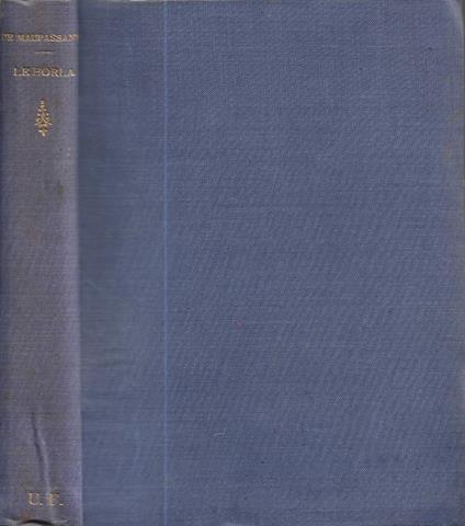 Le Horla - Guy de Maupassant - copertina