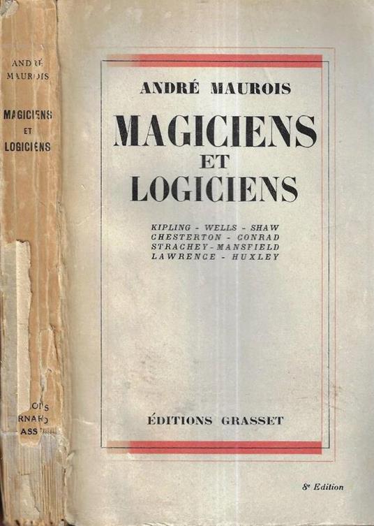 Magiciens et logiciens ( Autografo ) - André Maurois - copertina
