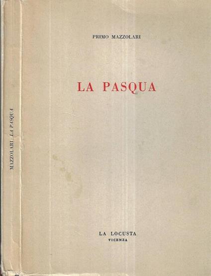 La Pasqua - Primo Mazzolari - copertina