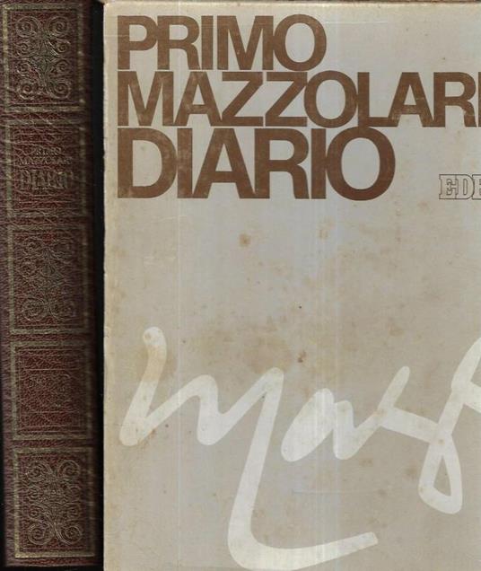 Diario ( 1905 - 1926 ) - Primo Mazzolari - copertina