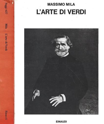 L' arte di Verdi - Massimo Mila - copertina