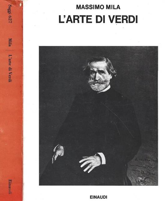 L' arte di Verdi - Massimo Mila - copertina