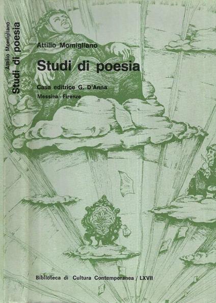 Studi di poesia - Attilio Momigliano - copertina