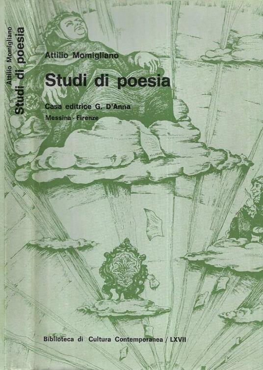 Studi di poesia - Attilio Momigliano - copertina
