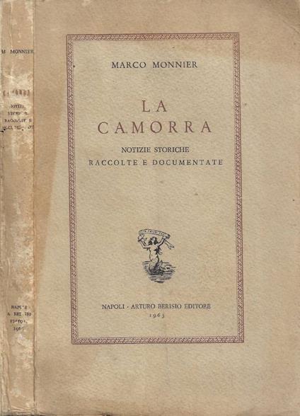 La Camorra - Marco Monnier - copertina