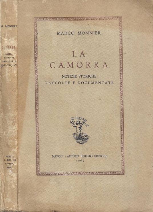 La Camorra - Marco Monnier - copertina