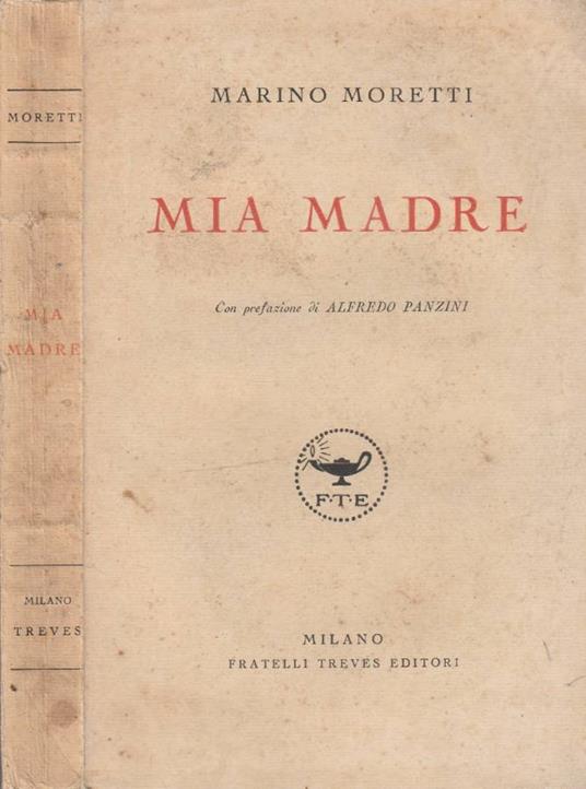 Mia madre - Marino Moretti - copertina