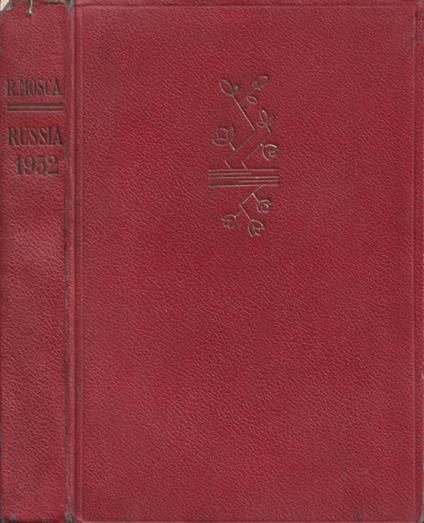Russia 1932 - Rodolfo Mosca - copertina