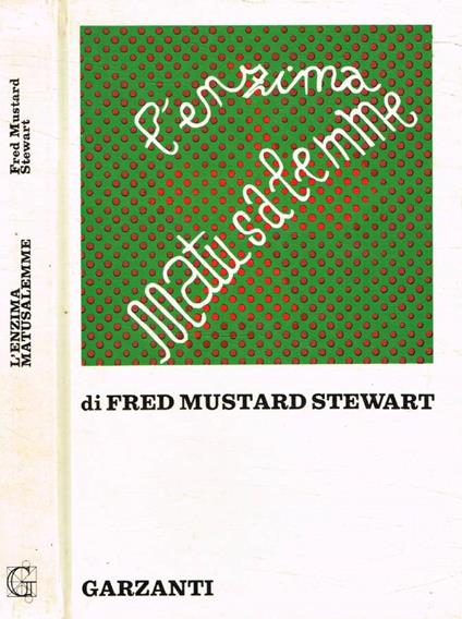 L' enzima Matusalemme - Fred Mustard Stewart - copertina