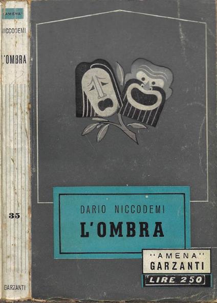 L' Ombra - Dario Niccodemi - copertina