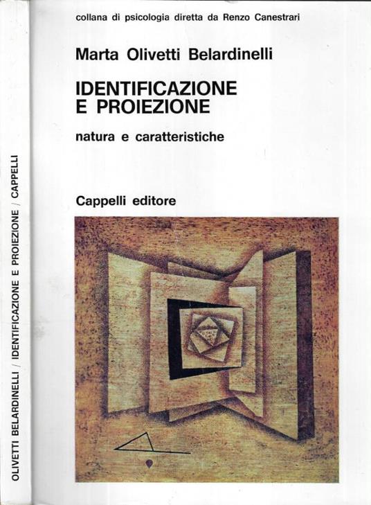 Identificazione e proiezione - Marta Olivetti Belardinelli - copertina