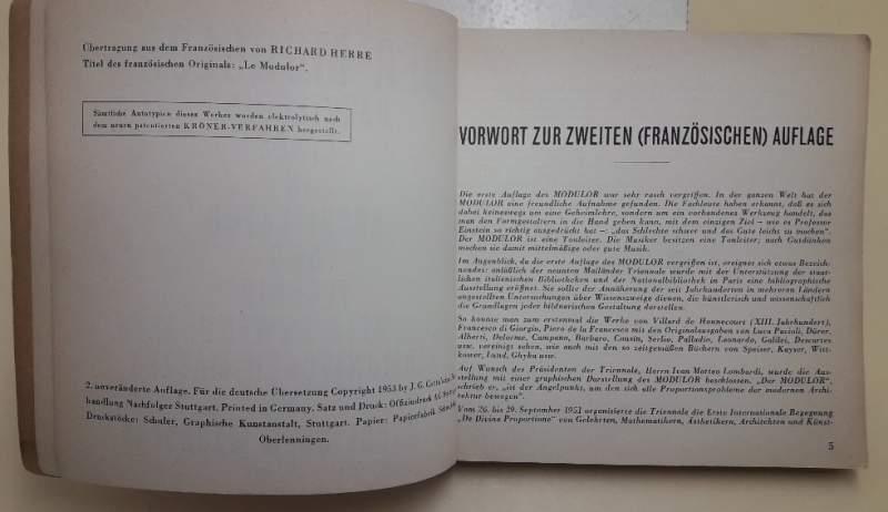 Der Modulor(1953)