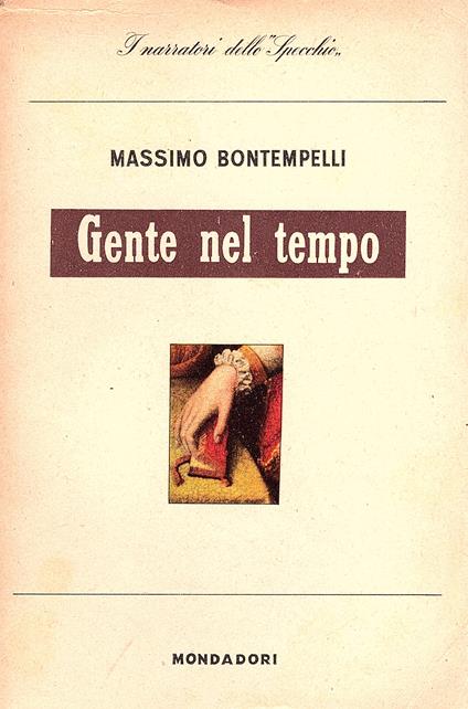 Gente nel tempo - Massimo Bontempelli - copertina