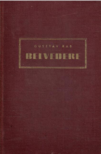 Belvedere - Gusztáv Rab - copertina