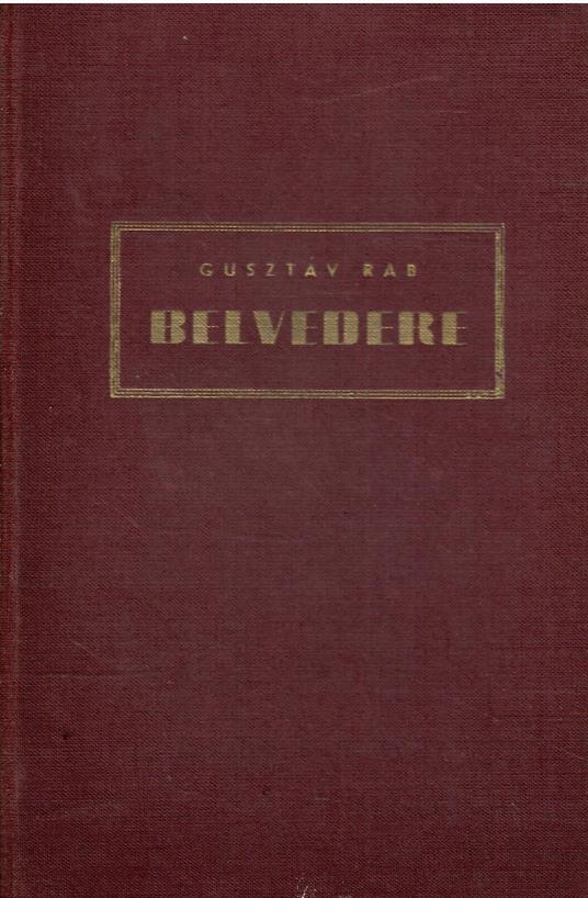 Belvedere - Gusztáv Rab - copertina
