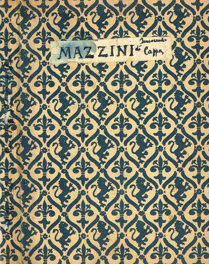 Mazzini - Innocenzo Cappa - copertina