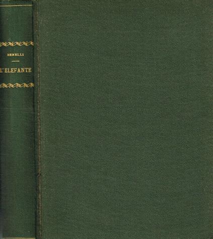 L' elefante - Sem Benelli - copertina