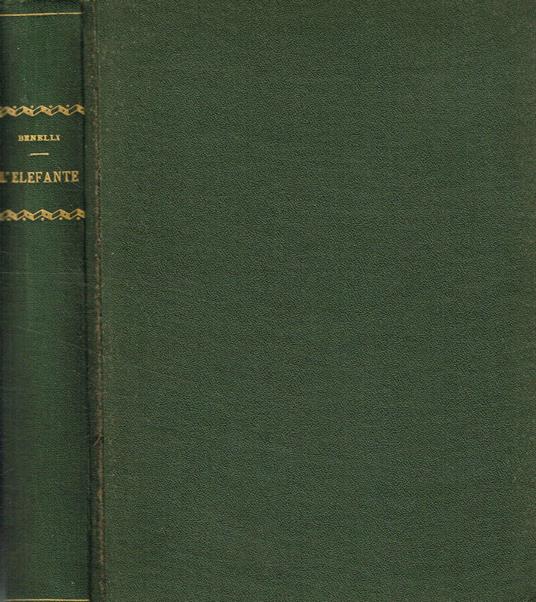 L' elefante - Sem Benelli - copertina