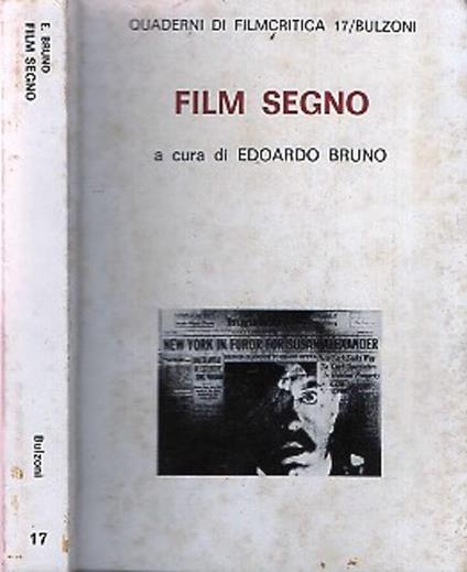 Film segno - copertina