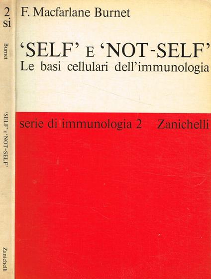 Self e not-self. Le basi cellulari dell'immunologia - copertina