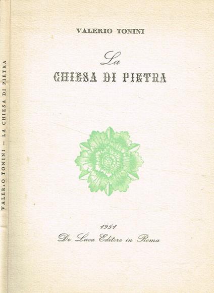 La chiesa di pietra - Valerio Tonini - copertina
