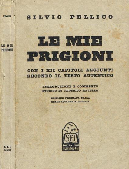 Le mie prigioni - Silvio Pellico - copertina