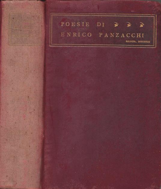 Poesie - Enrico Panzacchi - copertina