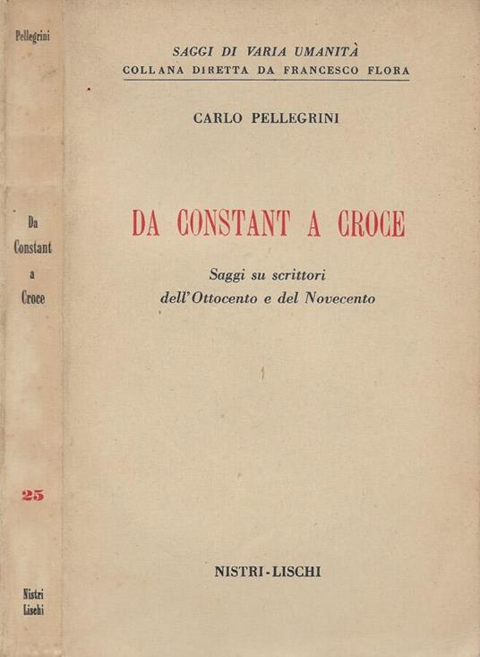 Da Constant a Croce - Carlo Pellegrini - copertina