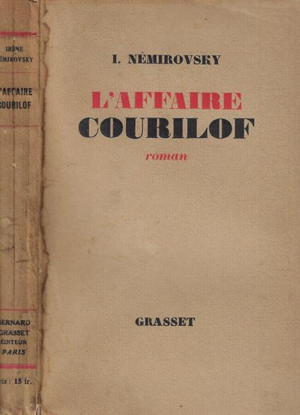 L' affaire courilof - copertina