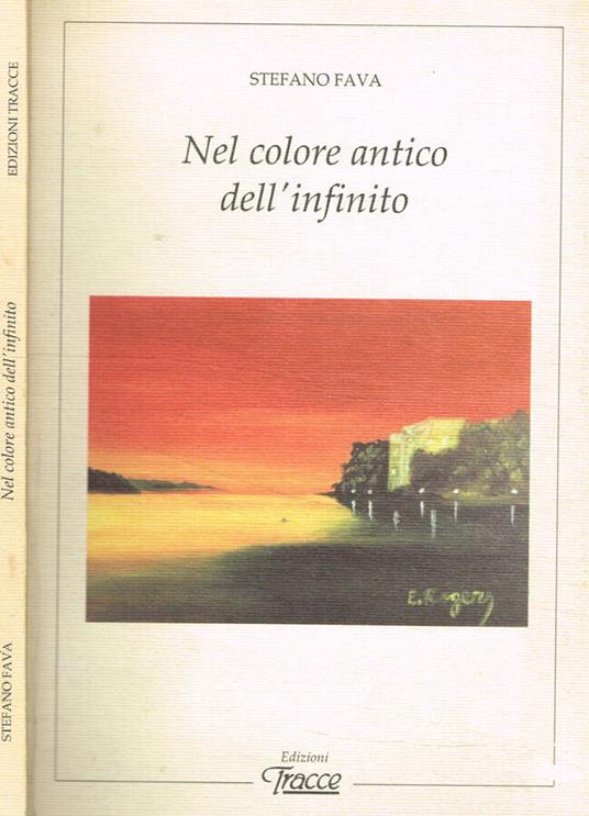 Nel colore antico dell'infinito - Stefano Fava - copertina