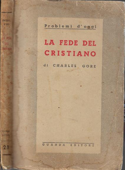 La fede del cristiano - copertina