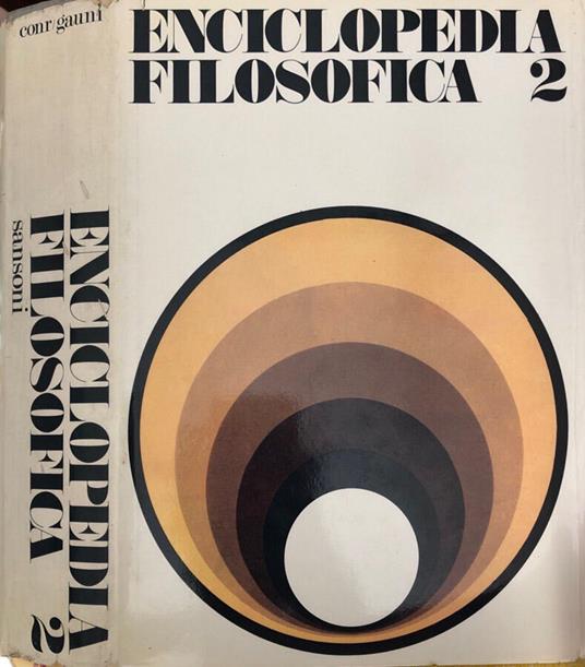 Enciclopedia filosofica vol 2 - copertina