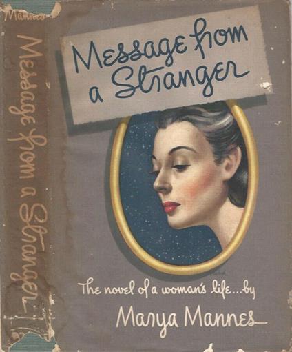 Message from a Stranger - copertina