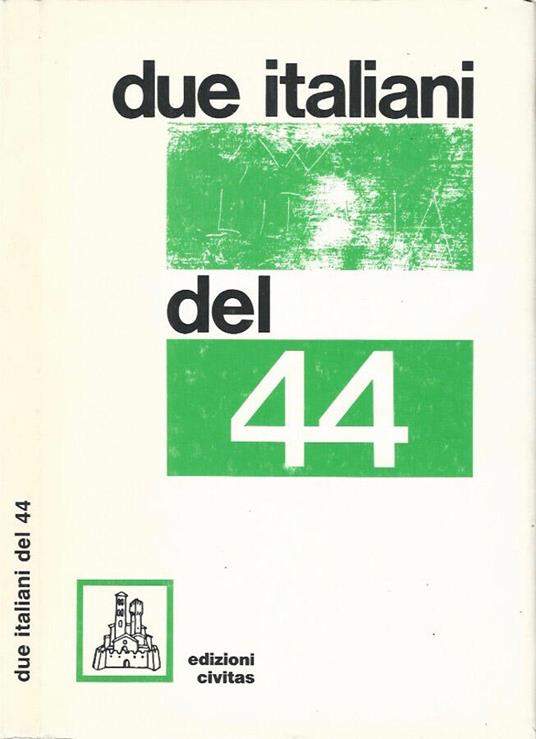 Due italiani del '44 - copertina
