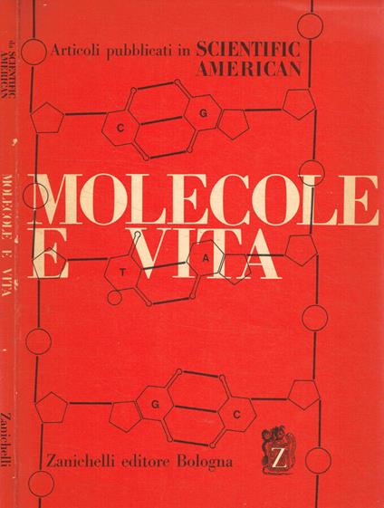 Molecole e vita - copertina