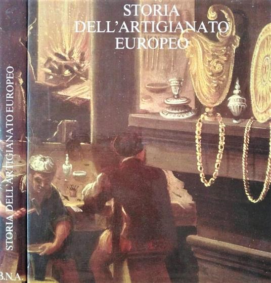 Storia dell'artigianato europeo - copertina